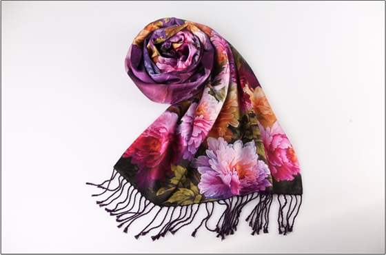 真絲披肩 印花披肩 女士披肩