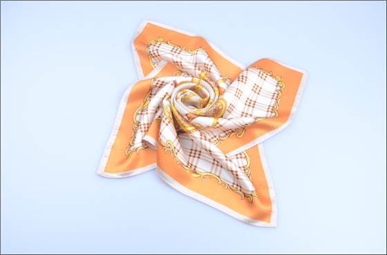 真絲圍巾 印花圍巾 女士方巾