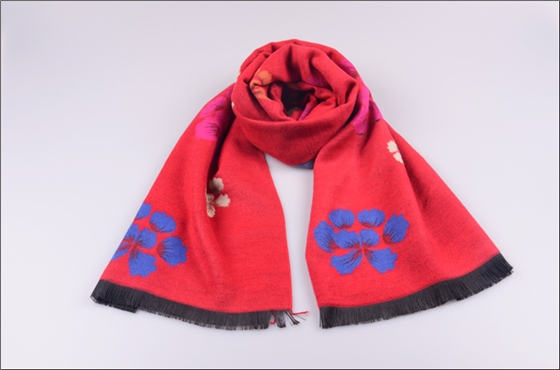 女士披肩 披肩定制 批發(fā)廠(chǎng)家 提花披肩