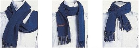 男士圍巾 男士圍巾的系法