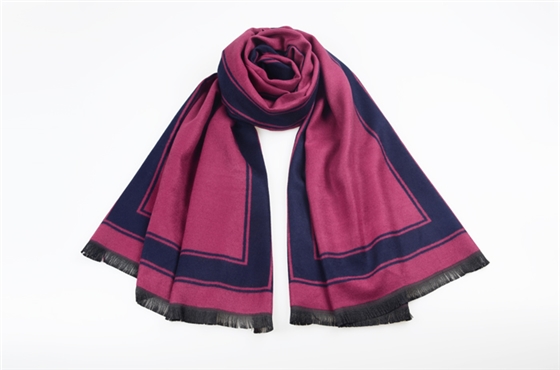 女士邊框披肩,提花邊框披肩,秋冬女士披肩,女士時(shí)尚披肩