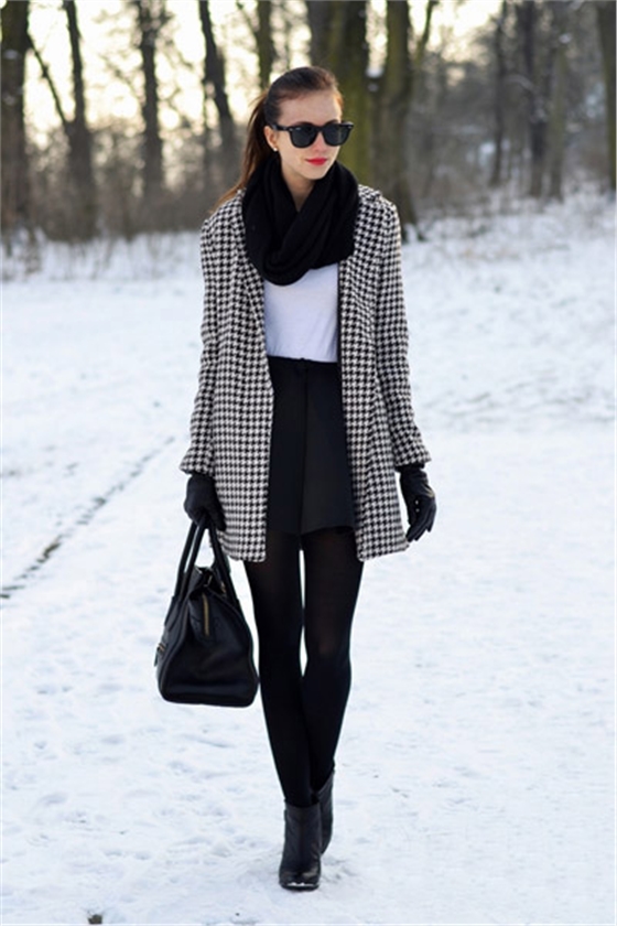 時(shí)尚圍巾搭配