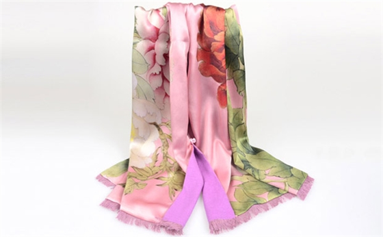 真絲復(fù)合圍巾