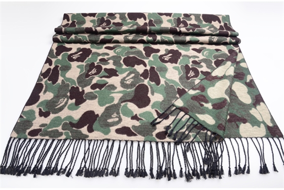 迷彩圍巾