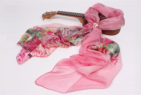 真絲圍巾
