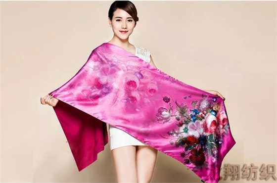 真絲圍巾 真絲圍巾