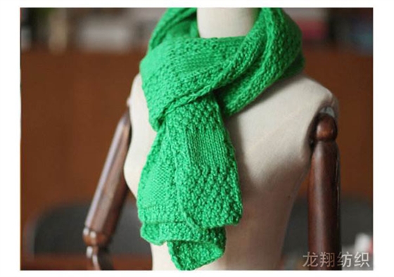 男士圍巾花樣-桂花針 男士圍巾花樣-桂花針