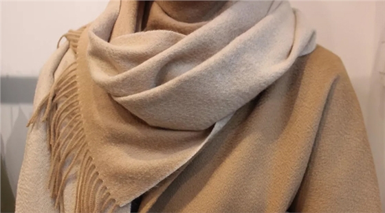 羊絨圍巾