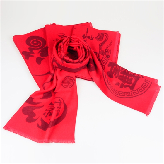 紅圍巾