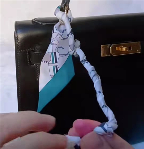 絲巾山茶花系法1