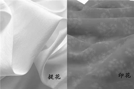 提花與印花對比