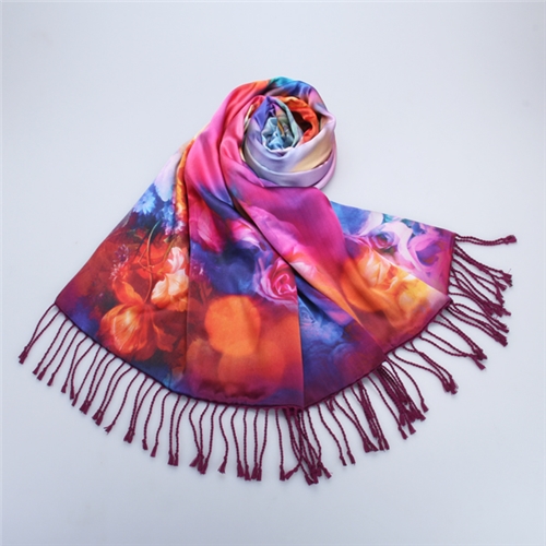 真絲復(fù)合披肩