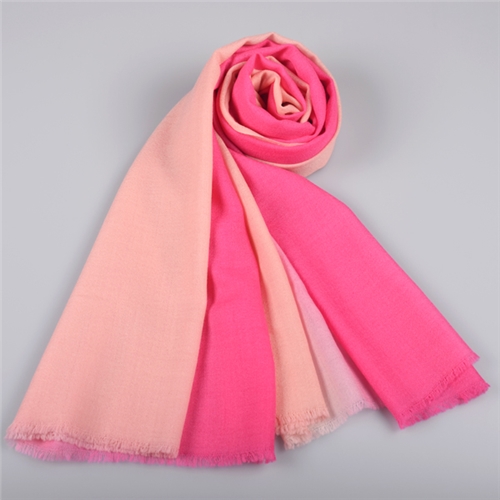 時尚漸變圍巾