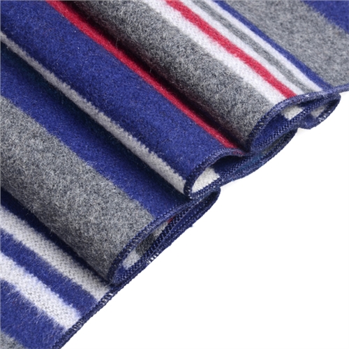 秋冬男士條紋圍巾