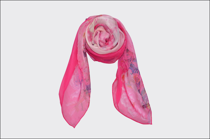 時尚真絲圍巾 印花圍巾 時尚真絲圍巾 印花圍巾