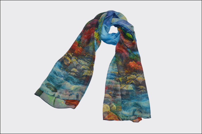 印花圍巾 真絲圍巾 圍巾批發(fā)