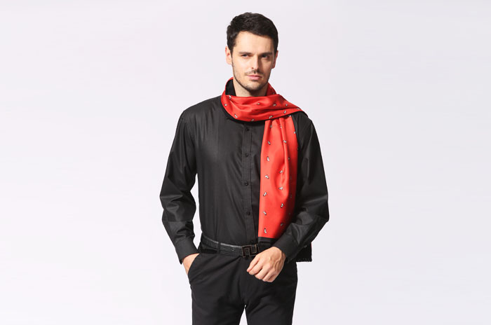 真絲復(fù)合圍巾 男士圍巾 真絲復(fù)合圍巾 男士圍巾