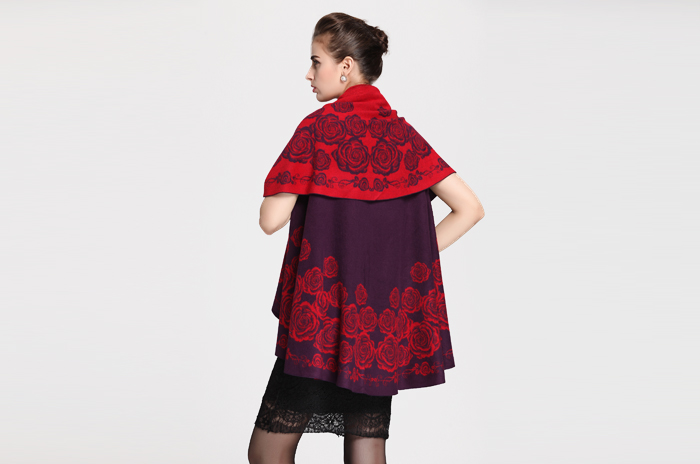 提花披肩 女士披肩 提花披肩 女士披肩