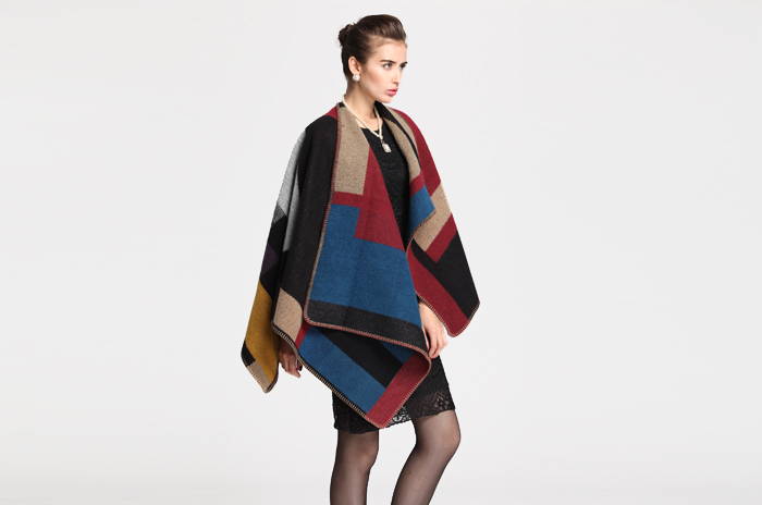 羊毛披肩 休閑毯 羊毛披肩 休閑毯