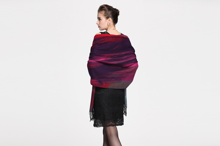 真絲油畫藝術(shù)提花披肩 拉絨披肩 女士披肩 真絲油畫藝術(shù)提花披肩 拉絨披肩 女士披肩