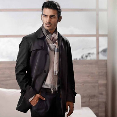 男士圍巾搭配 男士圍巾搭配