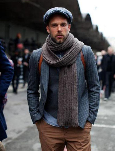 男士圍巾 男士圍巾的圍法 男士圍巾的搭配 男士圍巾 男士圍巾的圍法 男士圍巾的搭配