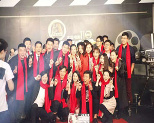 北影65周年校慶圍巾定制