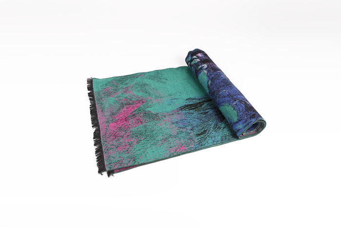 真絲油畫藝術(shù)圍巾 真絲油畫藝術(shù)圍巾