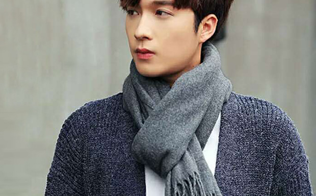 男士羊絨圍巾