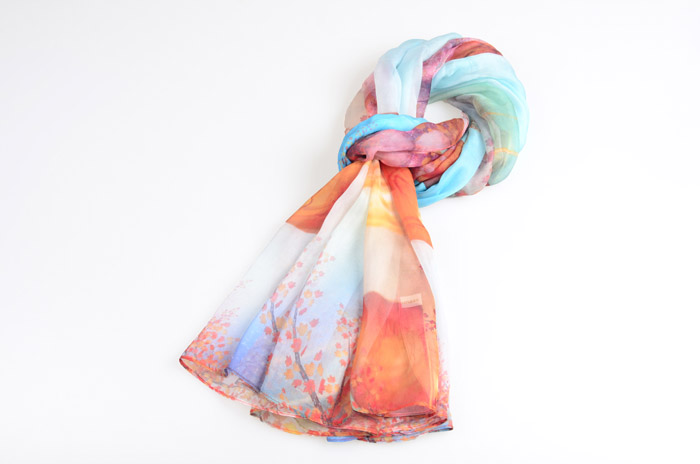 婦女節(jié)雪紡絲巾 婦女節(jié)雪紡絲巾