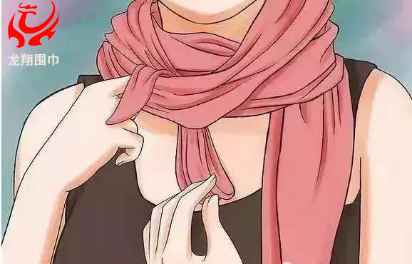 圍巾兔耳朵式系法