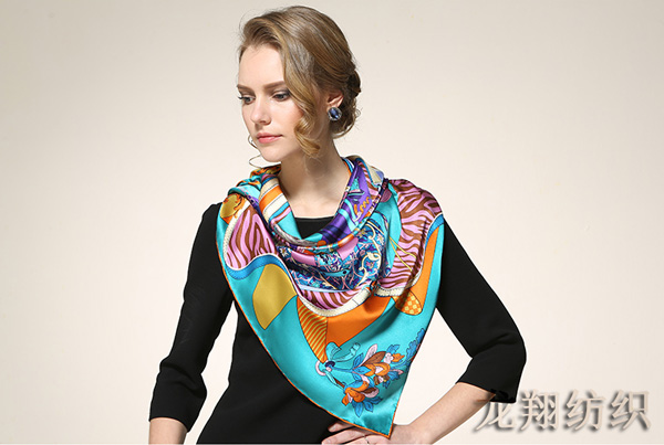 真絲圍巾 真絲圍巾