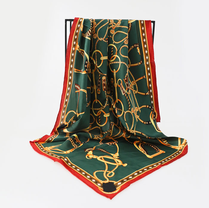 羅馬繩索絲巾整體圖