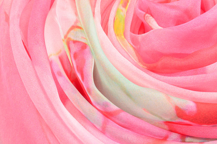 五光十色絲巾細節(jié)圖