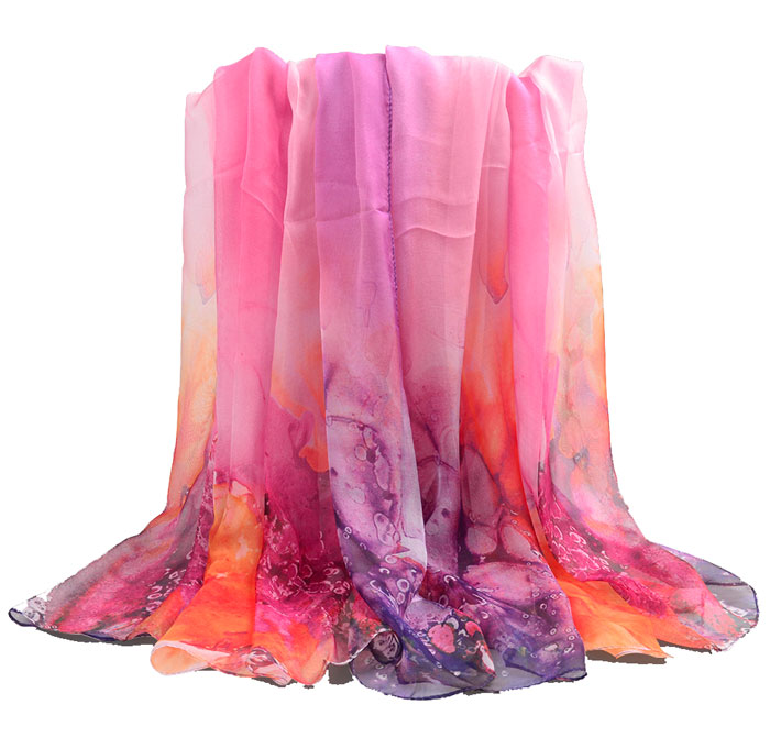 萬(wàn)紫千紅絲巾