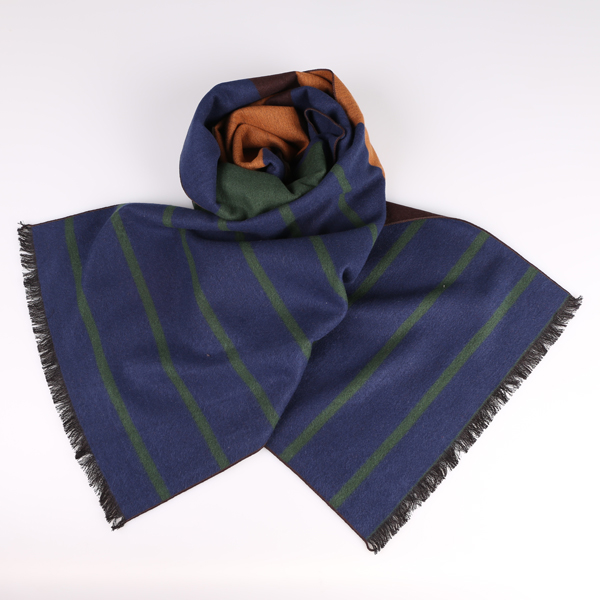 男士條紋圍巾 男士條紋圍巾
