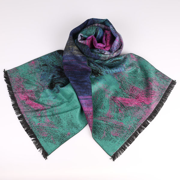 油畫藝術(shù)圍巾 油畫藝術(shù)圍巾