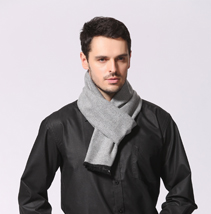 男士灰色圍巾 男士灰色圍巾