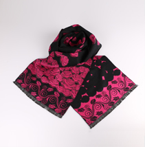 女款玫瑰花圍巾 女款玫瑰花圍巾
