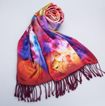 印花復(fù)合披肩 印花復(fù)合披肩