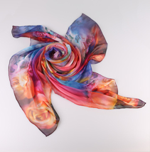 高檔真絲圍巾 高檔真絲圍巾