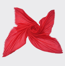 紅色羊毛披肩 紅色羊毛披肩