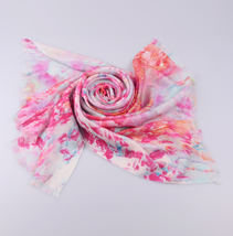 羊毛噴繪圍巾 羊毛噴繪圍巾