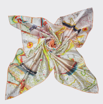 女士素縐緞圍巾 女士素縐緞圍巾