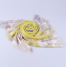 印花羊絨披肩 印花羊絨披肩