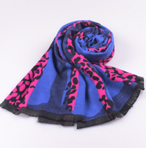 時尚女士豹紋披肩 時尚女士豹紋披肩