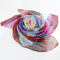 真絲雪紡圍巾 真絲雪紡圍巾