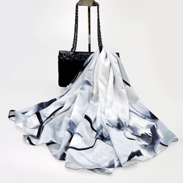 蓮開(kāi)并蒂絲巾 蓮開(kāi)并蒂絲巾